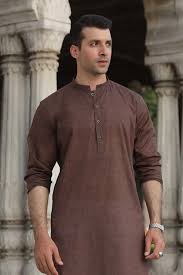 Brown Kurta
